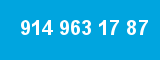 914 963 17 87 914 963 17 87